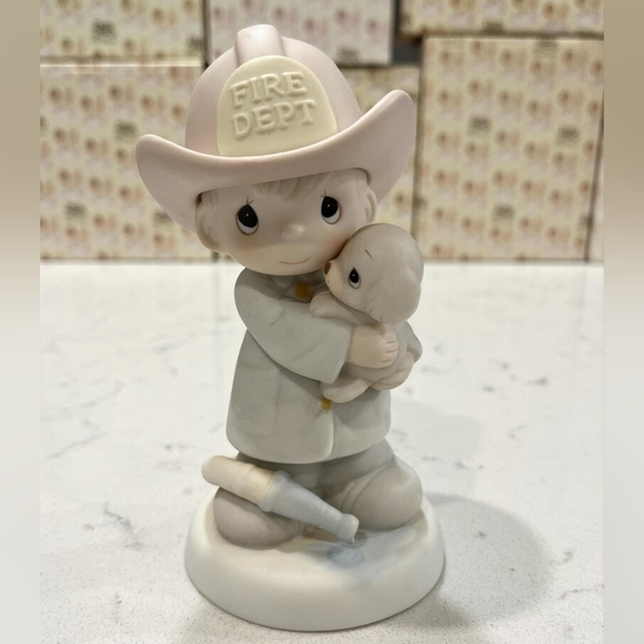 Precious Moments Other - Precious Moments "Love Rescued Me" figurine 5.5"